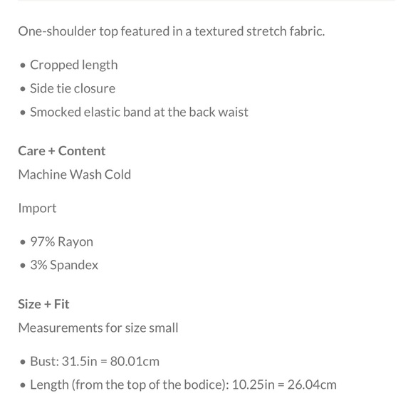 Free People One Shoulder Top - Picture 10 of 10